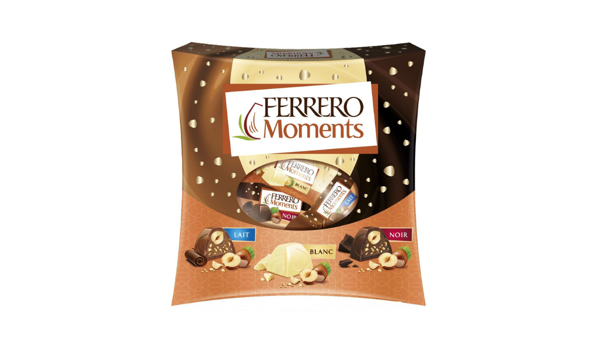 Variété de chocolat Ferrero Moments