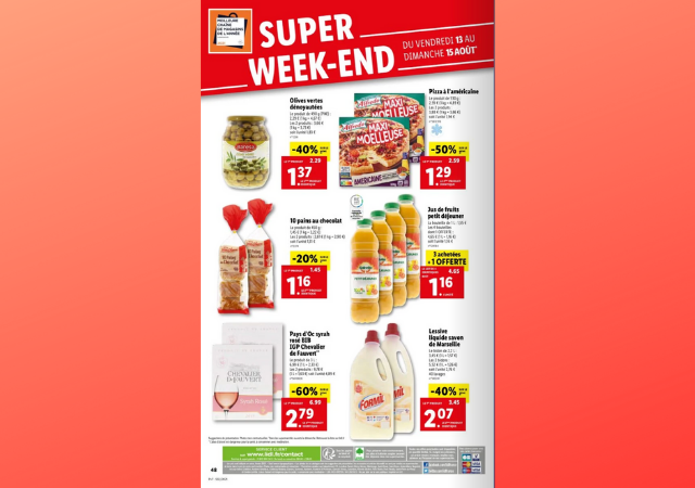 Offres Super Week-End LIDL