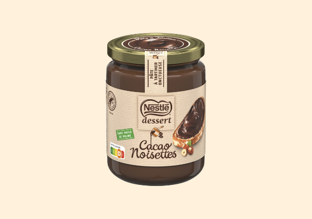 Pâte à tartiner cacao-noisettes —Nestlé Dessert